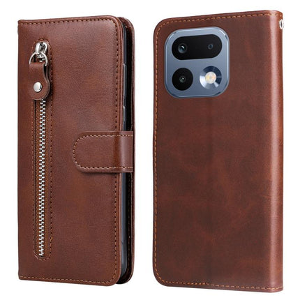 Fashion Calf Texture Zipper Leather Phone Case, For Realme 16 Pro+ 5G, For Realme 16 Pro 5G, For Realme 15x 5G India / Realme C85 5G, For Realme C85 Pro 4G