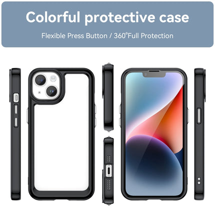 Colorful Series Acrylic + TPU Phone Case, For iPhone 15