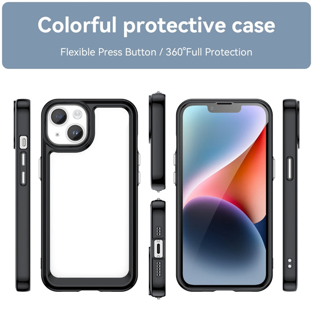 Colorful Series Acrylic + TPU Phone Case