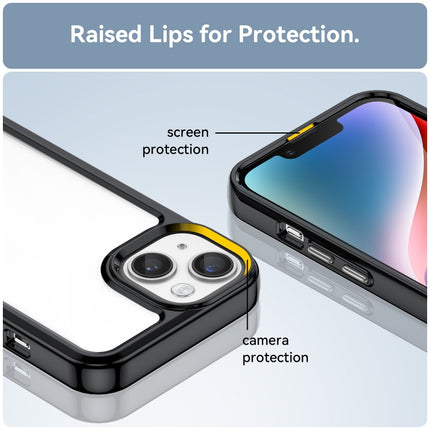 Colorful Series Acrylic + TPU Phone Case, For iPhone 15