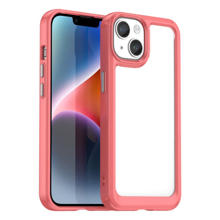Colorful Series Acrylic + TPU Phone Case, For iPhone 15