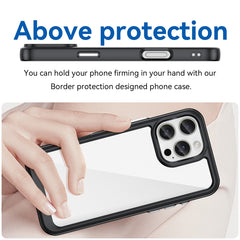 Colorful Series Acrylic + TPU Phone Case, For iPhone 16 Pro Max, For iPhone 16 Pro, For iPhone 16 Plus, For iPhone 16, iPhone 16e