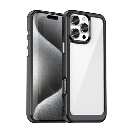 Colorful Series Acrylic + TPU Phone Case, For iPhone 17e / 16e, For iPhone 16 Pro Max, For iPhone 16 Pro, For iPhone 16 Plus