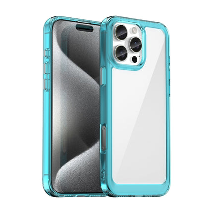Colorful Series Acrylic + TPU Phone Case, For iPhone 17e / 16e, For iPhone 16 Pro Max, For iPhone 16 Pro, For iPhone 16 Plus