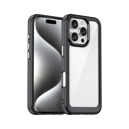 Colorful Series Acrylic + TPU Phone Case, For iPhone 17e / 16e, For iPhone 16 Pro Max, For iPhone 16 Pro, For iPhone 16 Plus