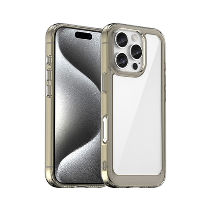 Colorful Series Acrylic + TPU Phone Case, For iPhone 17e / 16e, For iPhone 16 Pro Max, For iPhone 16 Pro, For iPhone 16 Plus