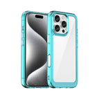 For iPhone 16 Pro / Transparent Blue