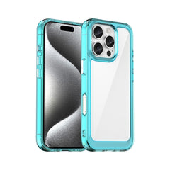 Colorful Series Acrylic + TPU Phone Case, For iPhone 16 Pro Max, For iPhone 16 Pro, For iPhone 16 Plus, For iPhone 16, iPhone 16e