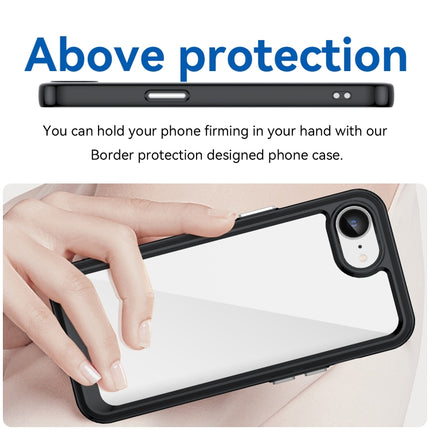 Colorful Series Acrylic + TPU Phone Case, iPhone 16e, For iPhone 15 Pro Max, For iPhone 15 Pro, For iPhone 15 Plus