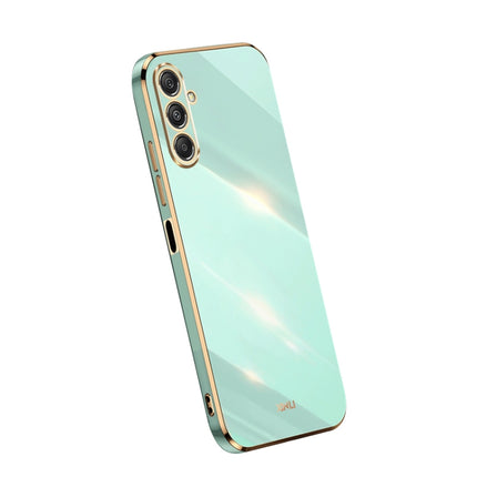 XINLI Straight Edge 6D Electroplate TPU Phone Case, For Samsung Galaxy A05, For Samsung Galaxy A05s, For Samsung Galaxy M34 5G