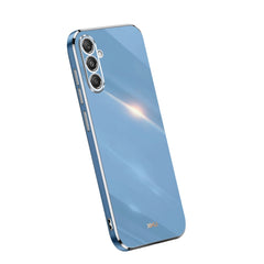 XINLI Straight Edge 6D Electroplate TPU Phone Case, For Samsung Galaxy A25 5G, For Samsung Galaxy S23 FE 5G, For Samsung Galaxy M54 5G