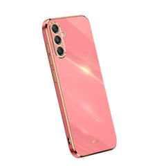 XINLI Straight Edge 6D Electroplate TPU Phone Case, For Samsung Galaxy A25 5G, For Samsung Galaxy S23 FE 5G, For Samsung Galaxy M54 5G