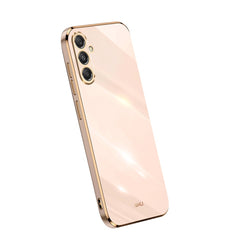XINLI Straight Edge 6D Electroplate TPU Phone Case, For Samsung Galaxy A25 5G, For Samsung Galaxy S23 FE 5G, For Samsung Galaxy M54 5G