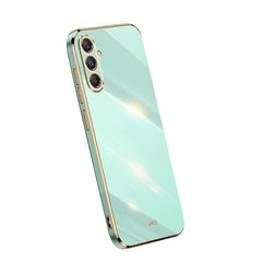 XINLI Straight Edge 6D Electroplate TPU Phone Case, For Samsung Galaxy A25 5G, For Samsung Galaxy S23 FE 5G, For Samsung Galaxy M54 5G