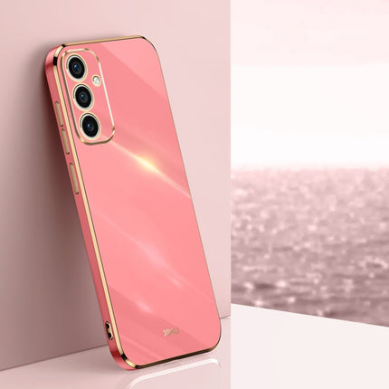 XINLI Straight Edge 6D Electroplate TPU Phone Case, For Samsung Galaxy A55, For Samsung Galaxy A35 5G, For Samsung Galaxy S24 Ultra 5G