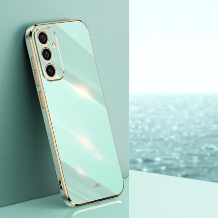XINLI Straight Edge 6D Electroplate TPU Phone Case, For Samsung Galaxy A55, For Samsung Galaxy A35 5G, For Samsung Galaxy S24 Ultra 5G