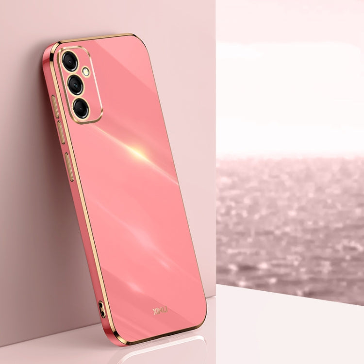 XINLI Straight Edge 6D Electroplate TPU Phone Case, For Samsung Galaxy A55, For Samsung Galaxy A35 5G, For Samsung Galaxy S24 Ultra 5G