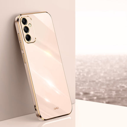XINLI Straight Edge 6D Electroplate TPU Phone Case, For Samsung Galaxy A55, For Samsung Galaxy A35 5G, For Samsung Galaxy S24 Ultra 5G