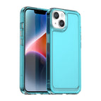 For iPhone 15 / Transparent Blue