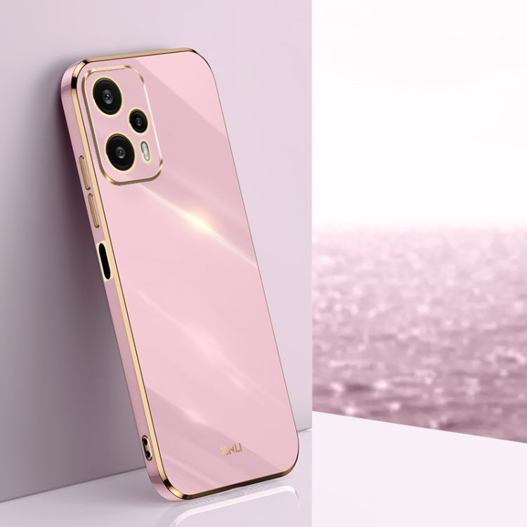 XINLI Straight Edge 6D Electroplate TPU Phone Case