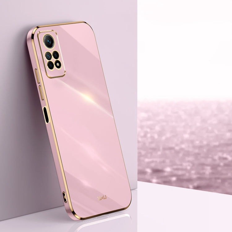 XINLI Straight Edge 6D Electroplate TPU Phone Case