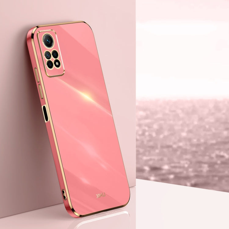 XINLI Straight Edge 6D Electroplate TPU Phone Case