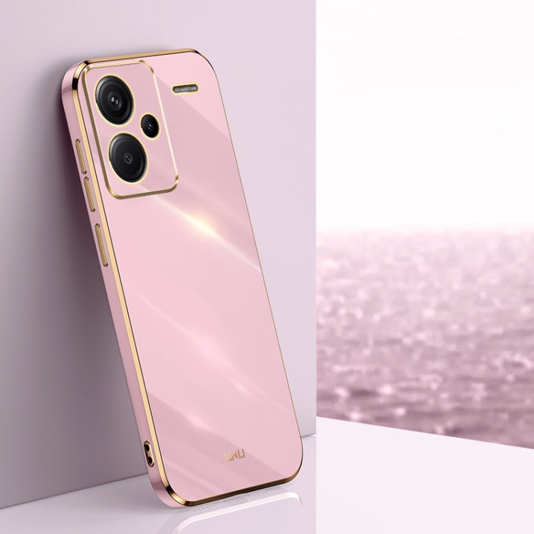 XINLI Straight Edge 6D Electroplate TPU Phone Case