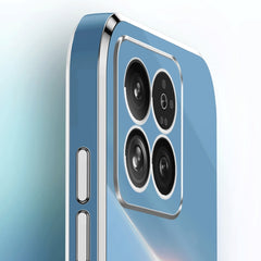 XINLI Straight Edge 6D Electroplate TPU Phone Case