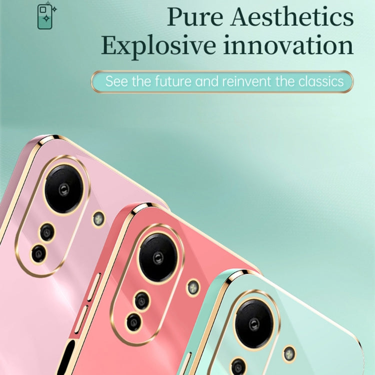 XINLI Straight Edge 6D Electroplate TPU Phone Case