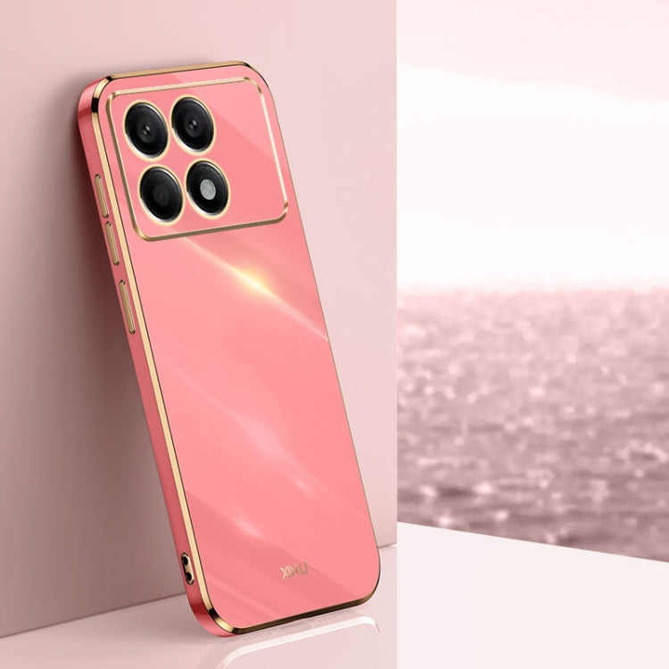 XINLI Straight Edge 6D Electroplate TPU Phone Case