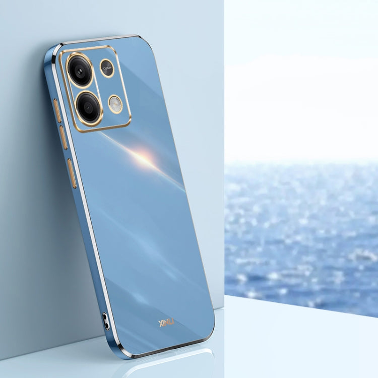 XINLI Straight Edge 6D Electroplate TPU Phone Case