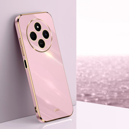 XINLI Straight Edge 6D Electroplate TPU Phone Case