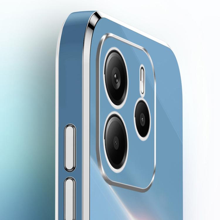 XINLI Straight Edge 6D Electroplate TPU Phone Case