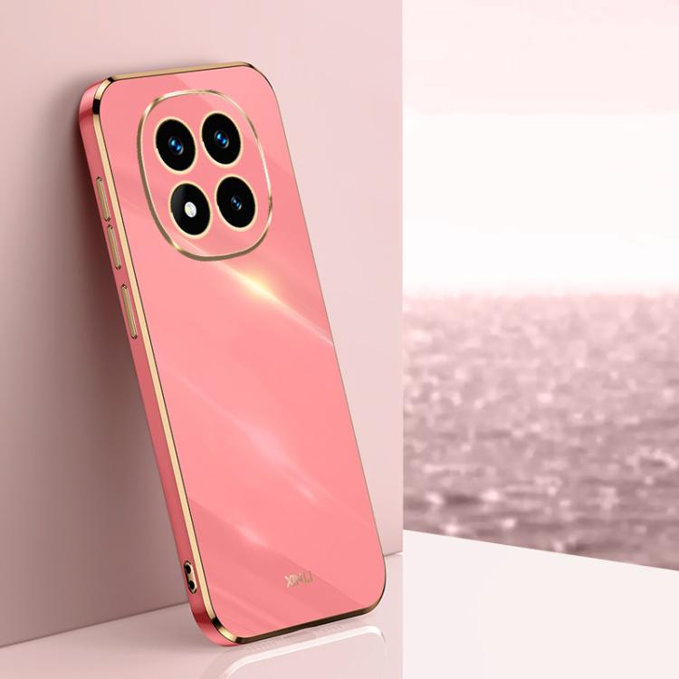 XINLI Straight Edge 6D Electroplate TPU Phone Case