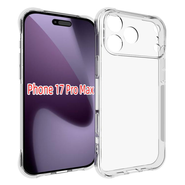 Shockproof Non-slip Thickening TPU Phone Case, For iPhone 17 Pro Max, For iPhone 17 Pro, For iPhone 17, For iPhone Air, iPhone 16e, For iPhone 16 Pro Max, For iPhone 16 Pro, For iPhone 16 Plus, For iPhone 16, For iPhone 15 Pro Max, For iPhone 15 Pro   ...