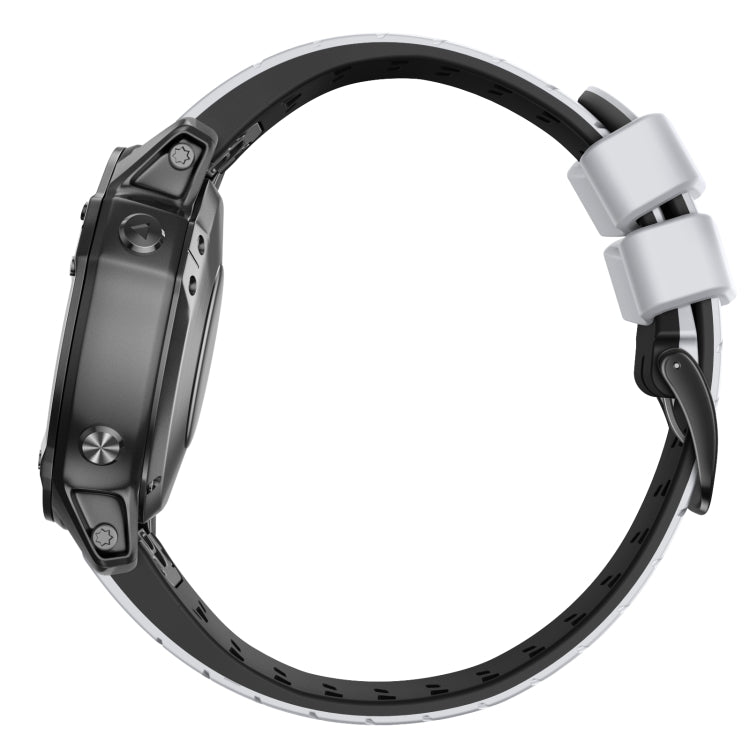 22mm Trapezoidal Quick Release Silicone Watch Band