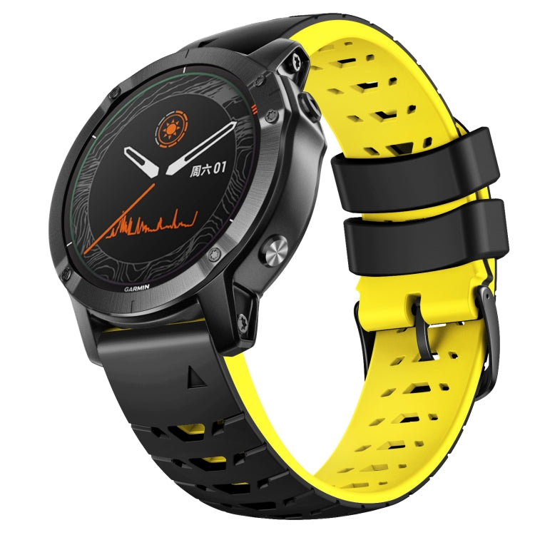 22mm Trapezoidal Quick Release Silicone Watch Band