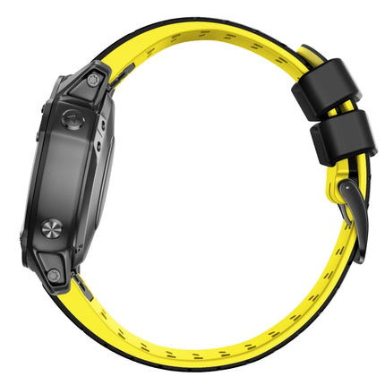 22mm Trapezoidal Quick Release Silicone Watch Band, For Garmin Fenix 7