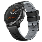 For Garmin Fenix 7 / Black Grey