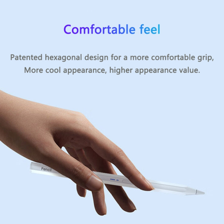 BP19-BL Type-C Universal Magnetic Hexagon Bluetooth Stylus Pen