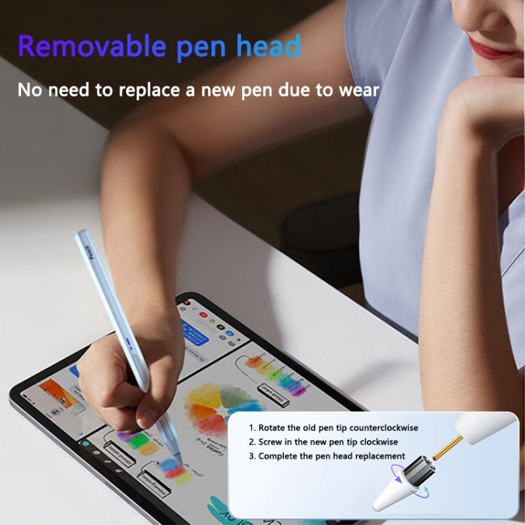 BP19-BL Type-C Universal Magnetic Hexagon Bluetooth Stylus Pen