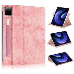 360 Rotation Stand Smart Leather Tablet Case, For Xiaomi Pad 6 / 6 Pro