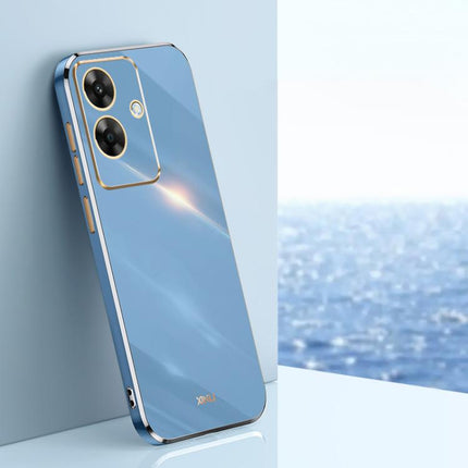 XINLI Straight 6D Plating Gold Edge TPU Phone Case, For Realme GT 7 Pro 5G, For Realme Note 60 4G, For Realme 13 Pro Global