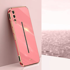 XINLI Straight Edge 6D Electroplate TPU Phone Case, For vivo iQOO Pro