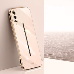XINLI Straight Edge 6D Electroplate TPU Phone Case, For vivo iQOO Pro