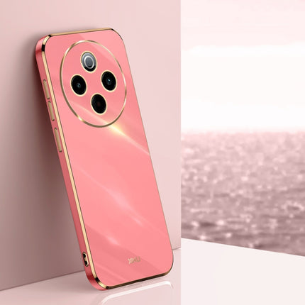 XINLI Straight Edge 6D Electroplate TPU Phone Case, For vivo V50 Lite, For vivo V50, For vivo Y300 Pro