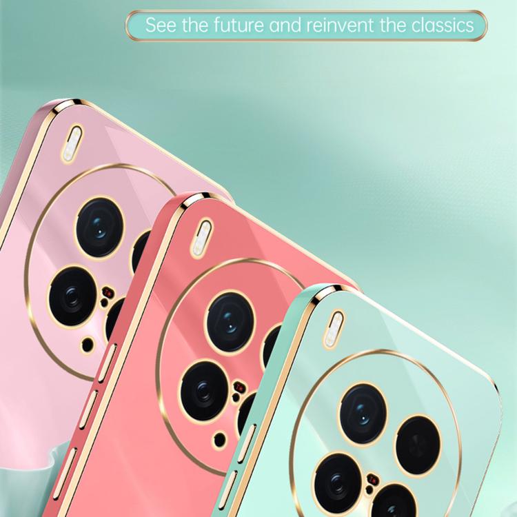 XINLI Straight Edge 6D Electroplate TPU Phone Case