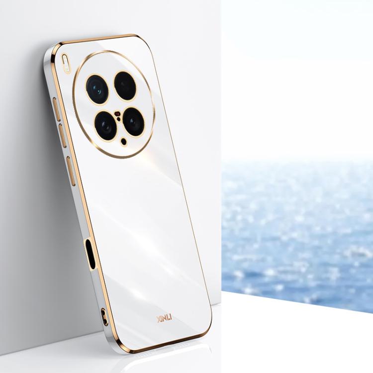 XINLI Straight Edge 6D Electroplate TPU Phone Case, For vivo S30 Pro mini 5G, For vivo S30 5G, For vivo X200 Ultra