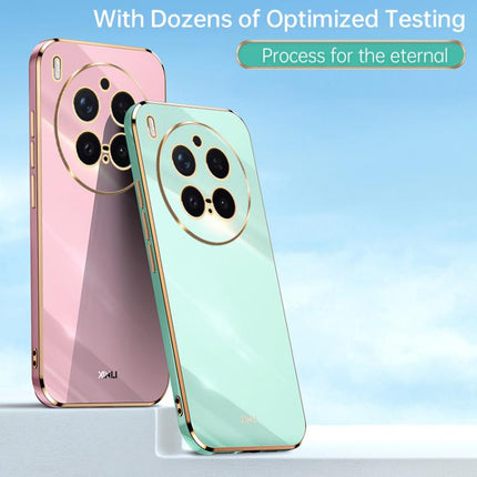 XINLI Straight Edge 6D Electroplate TPU Phone Case, For vivo X300 Pro, For vivo X300 5G, For vivo V60 Lite 5G