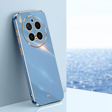 XINLI Straight Edge 6D Electroplate TPU Phone Case, For vivo X300 Pro, For vivo X300 5G, For vivo V60 Lite 5G